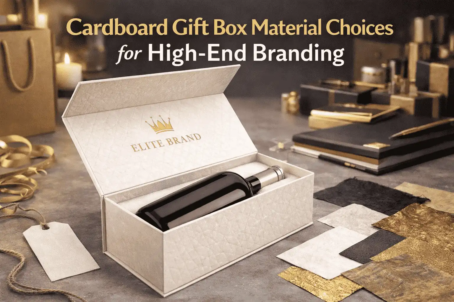Cardboard Gift Box Material Choices for High-End Branding